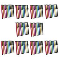 Metal Stylus Touch Screen Pen Compatible with Apple iPhone 4 4S 5 5S 5C 6 6 Plus iPad Galaxy Tablet Smartphone PDA (100pcs Mixed Colors