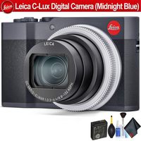 Leica C-Lux Digital Camera (Midnight Blue) 19130 - Starter Bundle
