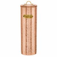 Old Dutch International 846 Pasta Canister, 16 oz, Copper