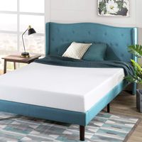 Zinus Green Tea Mattress, King, White