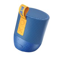 Double Chill, Portable Bluetooth Speaker  100 ft. Range, Waterproof, 12 Hour Playtime, Dust-Proof, Drop-Proof IP67 Rating  Built-in Speakerphone, Aux-In Port, USB Charging  JAM Audio Blue