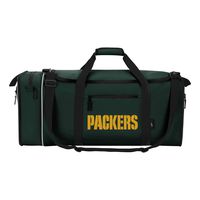 NFL Green Bay Packers NFL Steal Duffel, Measures 28" in Length, 11" in Width & 12" in Height