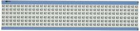 Brady WM-62-PK Repositionable Vinyl Cloth (B-500), Black on White, Solid Numbers Wire Marker Card (25 Cards)