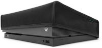 Xbox One X Dust Cover by Foamy Lizard - THE ORIGINAL MADE IN U.S.A. TexoShield (TM) premium ultra fine soft velvet lining nylon dust guard with back cable port (Horizontal)