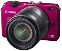 Canon EOS M2 Mirrorless Digital Camera with EF-M 18-55mm + Speedlite EX90 Flash Kit International Version (No Warranty)