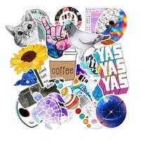 Cute VSCO Stickers for Water Bottles, 103 Pack Laptop Stickers Trendy Aesthetic Waterproof Vinyl Stickers for Teens,Kids,Girls, Water Bottle Stickers for Hydro Flask, Laptop,Phone,Skateboard