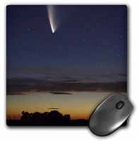3dRose LLC 8 x 8 x 0.25 Inches Mouse Pad, Astronomy, Comet McNaught, South isl and, New Zeal and -Au02 Dwa4886 - David Wall (mp_75224_1)