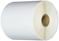 CompuLabel Direct Thermal Labels, 4-Inch x 8 Inch, White, Roll, Permanent Adhesive, Perforations Between Labels, 200 per Roll, 12 Rolls per Carton (530717)