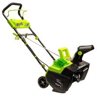 Earthwise SN74022 22-Inch 40-Volt Cordless Electric Snow Thrower, 4.0AH Battery & Charger Included
