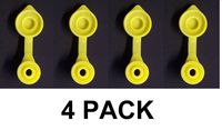 JSP Manufacturing Pick a Pack Yellow Fuel Gas Can Vent Cap Chilton Briggs Rotopax Gott Anchor Multipack Pricing (4)