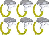 Cable Clic Micro (Pack of 6) (Yellow)