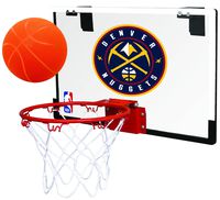 Rawlings NBA Denver Nuggets 00664213111NBA Game On Polycarbonate Hoop Set (All Team Options), Blue, Youth
