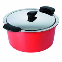 Kuhn Rikon 2-Quart Hotpan Casserole, Red