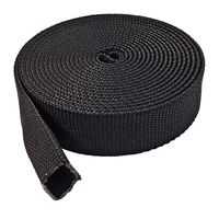 Electriduct 1.5" Nylon Protective Hose Sleeve - 10 Feet - Black