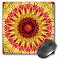 3dRose LLC 8 x 8 x 0.25 Inches Mouse Pad, Colorful Baloon Magic Star (mp_41953_1)