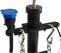 GR innovations llc Tongue Jack Trailer Towing Organizer | Plastic Chain Saver Kit