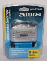 Aiwa HSTX481 AM/FM Radio Cassette Player with Digital Tuning