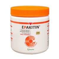 Vetoquinol Epakitin Chitosin-Based Phosphate Binder for Cats & Dogs - Renal Support Supplement Powder, 6.3oz (180gm)