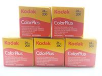 4 Rolls Of Kodak colorplus 200 asa 24 exposure