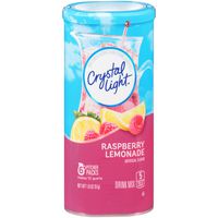 Crystal Light Raspberry Lemonade Drink Mix (72 Pitcher Packets, 12 Canisters of 6)