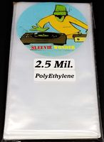 200 VHS Outer Sleeves 2.5mil Polyethylene Plastic - Snug Fit + Overhang Clear Poly Bag (+1 Free SW Magnet)