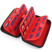 momen Switch Game Card Case, 72 Game Cartridge Holders Storage Case for 32 Nintendo 3DS DS Games and 40 Nintendo Switch Sony Ps Vita Games SD Memory Cards