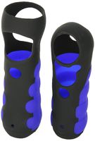 Protective Grips for PlayStation Move Controllers - Black and Blue