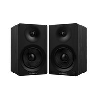 Fluance Ai40 Powered Two-Way 5" 2.0 Bookshelf Speakers with 70W Class D Amplifier for Turntable, PC, HDTV & Bluetooth aptX Wireless Music Streaming (Black Ash)