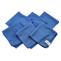 Progo Ultra Absorbent Microfiber Cleaning Cloths for LCD/LED TV, Laptop Computer Screen, iPhone, iPad and more. (6 Pack)