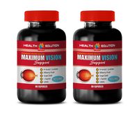 Vitamins for Eyes with Lutein and Bilberry - Maximum Vision Support - Promotes Vision Health - quercetin Complex - 2 Bottle 120 Capsules