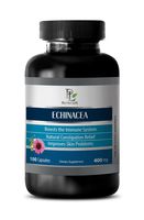 Echinacea - ECHINACEA - Echinacea Root Dried - 1 Bottle 100 Capsules