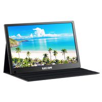 13.3 Inch 2K Portable Monitor szoon 2560×1440 Computer Display USB C Gaming Monitor IPS Screen VESA Mount Type-C and Mini HDMI Input for PS3 PS4 Xbox Raspberry Pi Laptop PC MAC, Include Smart Case