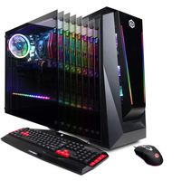 CYBERPOWERPC Gamer Master Gaming PC, AMD Ryzen 5 3600 3.6GHz, NVIDIA GeForce GTX 1660 Ti 6GB, 16GB DDR4, 512GB PCI-E NVMe SSD, 1TB HDD, WiFi Ready & Win 10 Home (GMA8800CPGV2, Black)