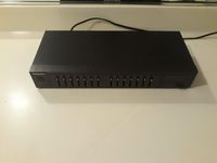 Technics SH-8017 Stereo Radio Graphic EQ Equalizer 7 Band 2 Channel Tape Select