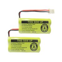 BAOBIAN 2.4V 400mAh Cordless Home Phone Battery for AT&T BT162342 BT-162342 BT166342 BT-166342 BT266342 BT-266342 BT183342 BT-183342 BT283342 BT-283342 VTech CS6329 CS6114 CS6419(Pack of 2)