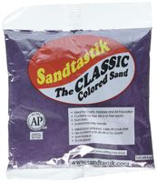 Sandtastik COL1LBPUR Sand Purple Bag 1LB, Multicolor