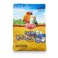 Kaytee Forti-Diet Pro Health Egg-Cite! Conure & Lovebird Food, 3-lb bag