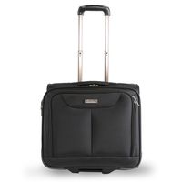 Pacific Coast Rolling Laptop Business Briefcase, Black