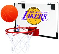 Rawlings NBA Los Angeles Lakers 00664220111NBA Game On Polycarbonate Hoop Set (All Team Options), Red, Youth