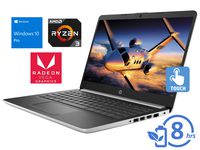 HP 14 Laptop, 14" HD Touch Display, AMD Ryzen 3 3200U Upto 3.5GHz, 16GB RAM, 1TB SSD, Vega 3, HDMI, Card Reader, Wi-Fi, Bluetooth, Windows 10 Pro
