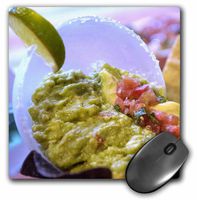 3dRose LLC 8 x 8 x 0.25 Inches Guacamole Mexican Cuisine Destin Florida Franklin Viola Mouse Pad (mp_89126_1)