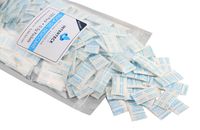 INTERTECK PACKAGING 0.5 Gram Silica Gel Packets - Rechargeable Desiccant Packets and Dehumidifiers (Non-Indicating, Tyvek 250 Pack)