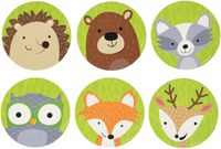 Creative Teaching Press Woodland Friends Cut Outs, 3" (8082)