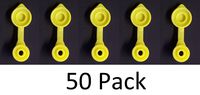 JSP Manufacturing Pick a Pack Yellow Fuel Gas Can Vent Cap Chilton Briggs Rotopax Gott Anchor Multipack Pricing (50)