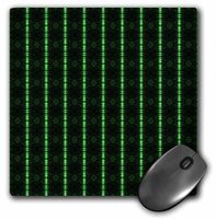 3dRose LLC 8 x 8 x 0.25 Inches Mouse Pad, Pearly Line Stripes Against Purple Circles and Dots Pattern (mp_168593_1)