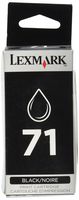 Lexmark No 71 Black Ink Cartridge 15M2971