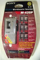 Sony M-435P Microcassette-Corder