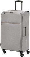AmazonBasics Belltown Softside Rolling Spinner Suitcase Luggage - 31 Inch, Heather Grey