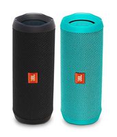 JBL Flip 4 Waterproof Bluetooth Speaker Party Pack (Black & Teal)
