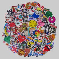 Stickers Pack Cool, 100 Pcs Waterproof Vinyl Waterproof Stickers, for Laptop,Skateboard，Motorcycle，Luggage, Car, Bicycle Decal Graffiti Patches
